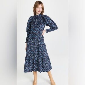 Sea midi dress